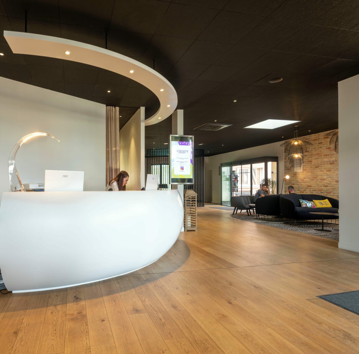 Atelier Loyer ARCHITECTE RENNES Hotel Kerlann Accueil