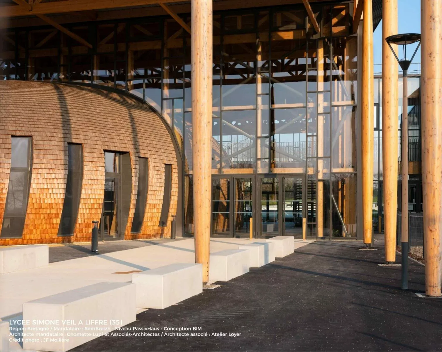 Atelier Loyer ARCHITECTE RENNES ATELIER LOYER 1 LYCEE SIMONE VEIL LIFFRE 12