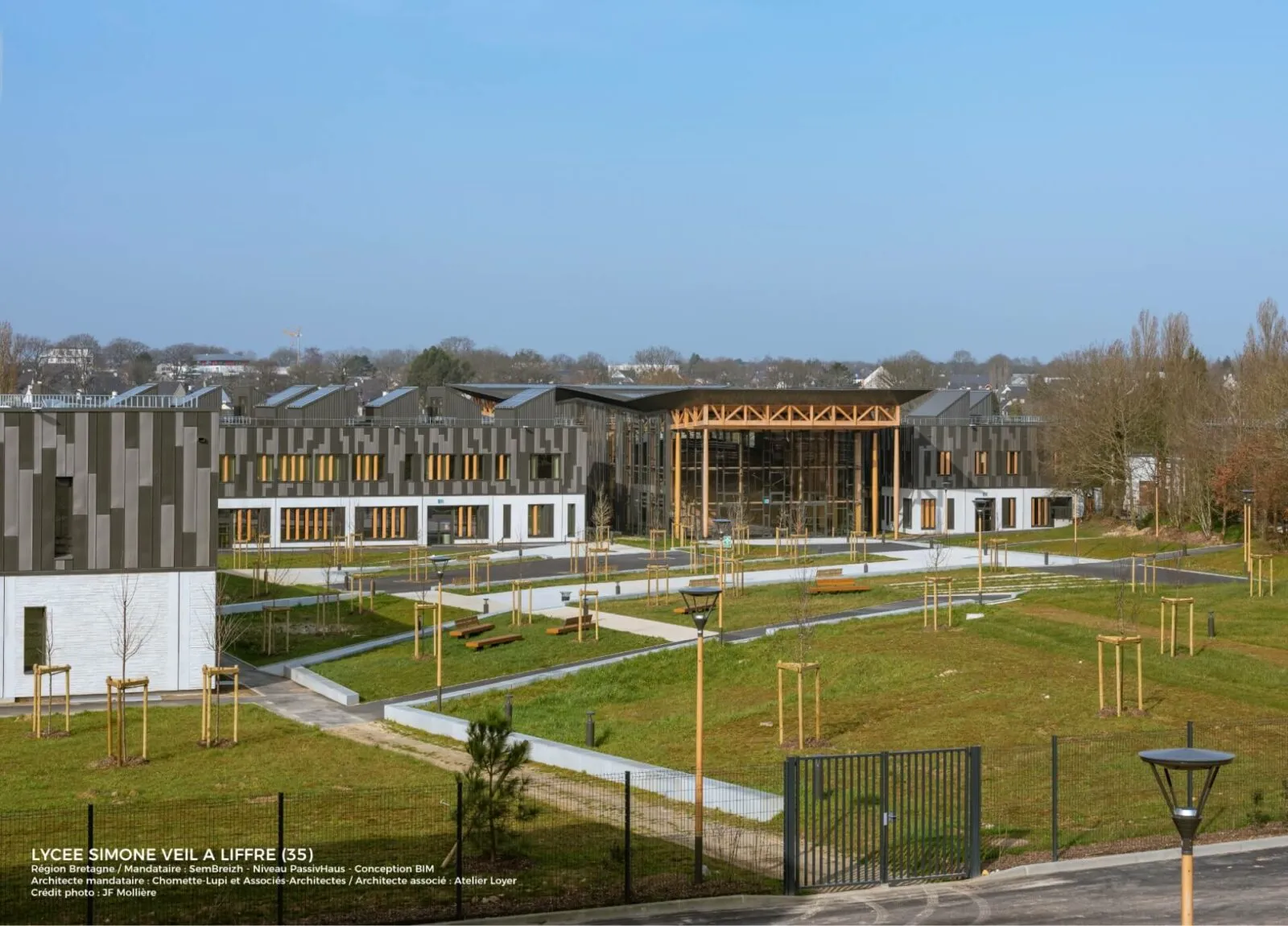 Atelier Loyer ARCHITECTE RENNES ATELIER LOYER 1 LYCEE SIMONE VEIL LIFFRE 4