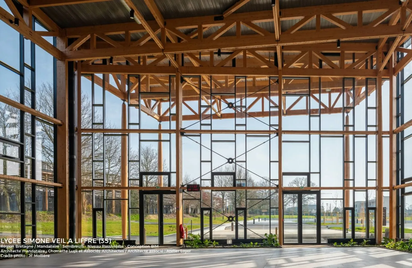 Atelier Loyer ARCHITECTE RENNES ATELIER LOYER 1 LYCEE SIMONE VEIL LIFFRE 5