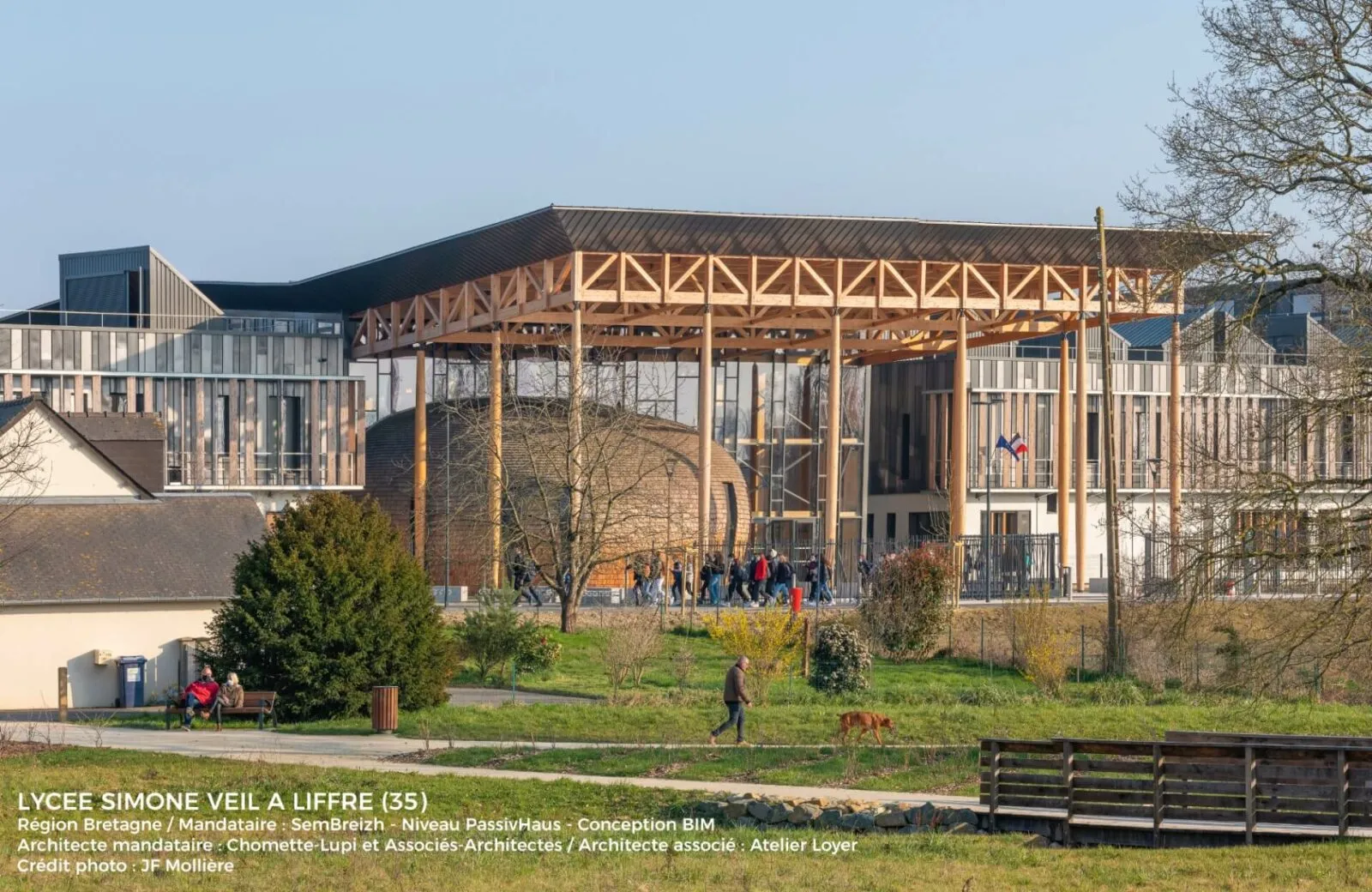 Atelier Loyer ARCHITECTE RENNES ATELIER LOYER 1 LYCEE SIMONE VEIL LIFFRE 8