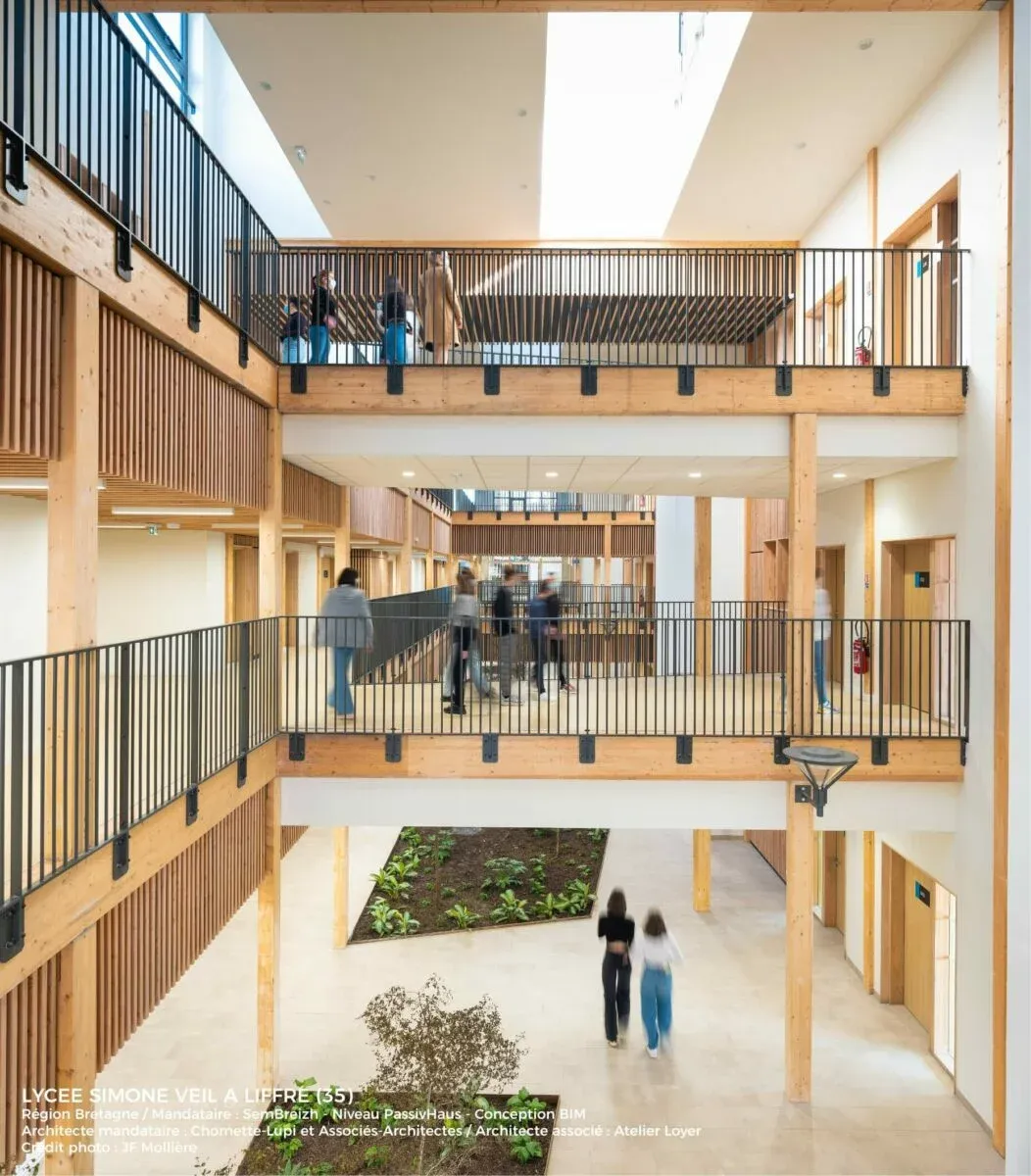Atelier Loyer ARCHITECTE RENNES ATELIER LOYER 1 LYCEE SIMONE VEIL LIFFRE 9