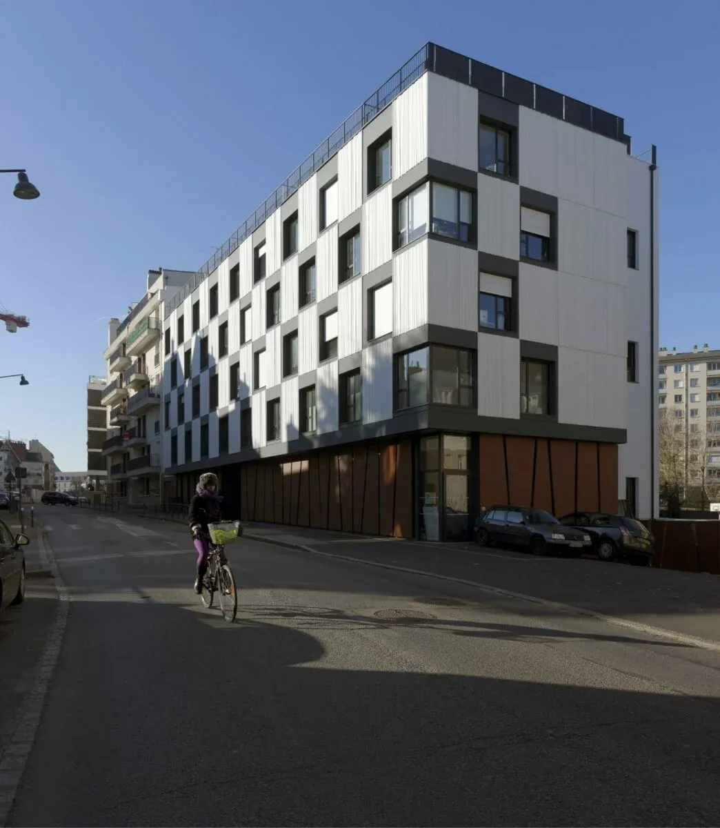 Atelier Loyer ARCHITECTE RENNES ATELIER LOYER 6 RESIDENCE COMMUNAUTAIRE 2