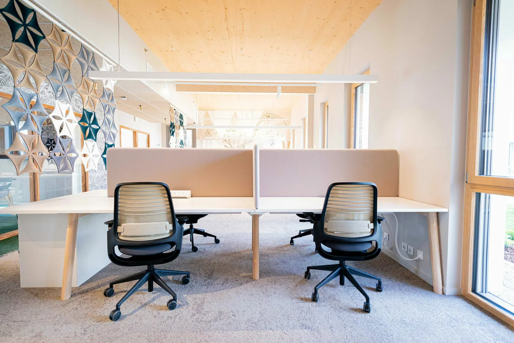 Atelier Loyer ARCHITECTE RENNES Atelier Loyer ARCHITECTE RENNES Bureaux AllFlex Vitre 10