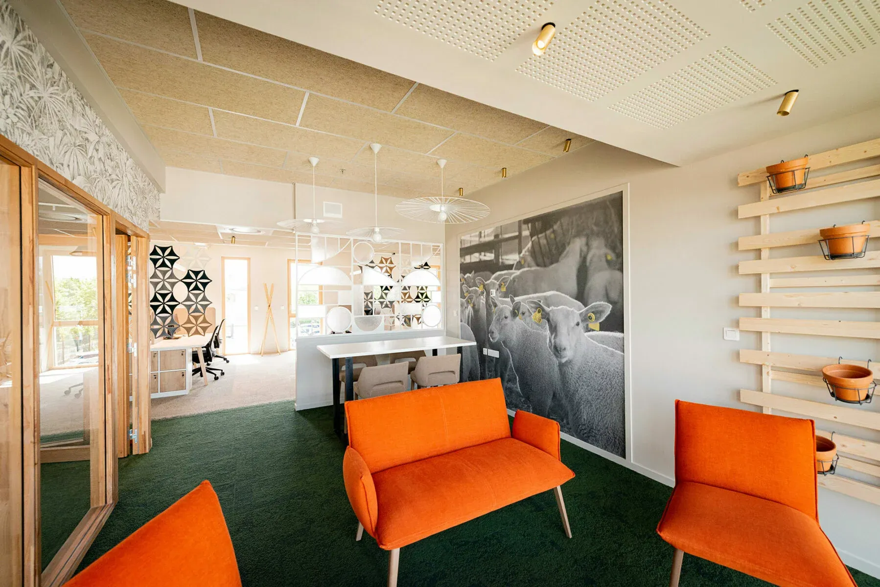 Atelier Loyer ARCHITECTE RENNES Atelier Loyer ARCHITECTE RENNES Bureaux AllFlex Vitre 12