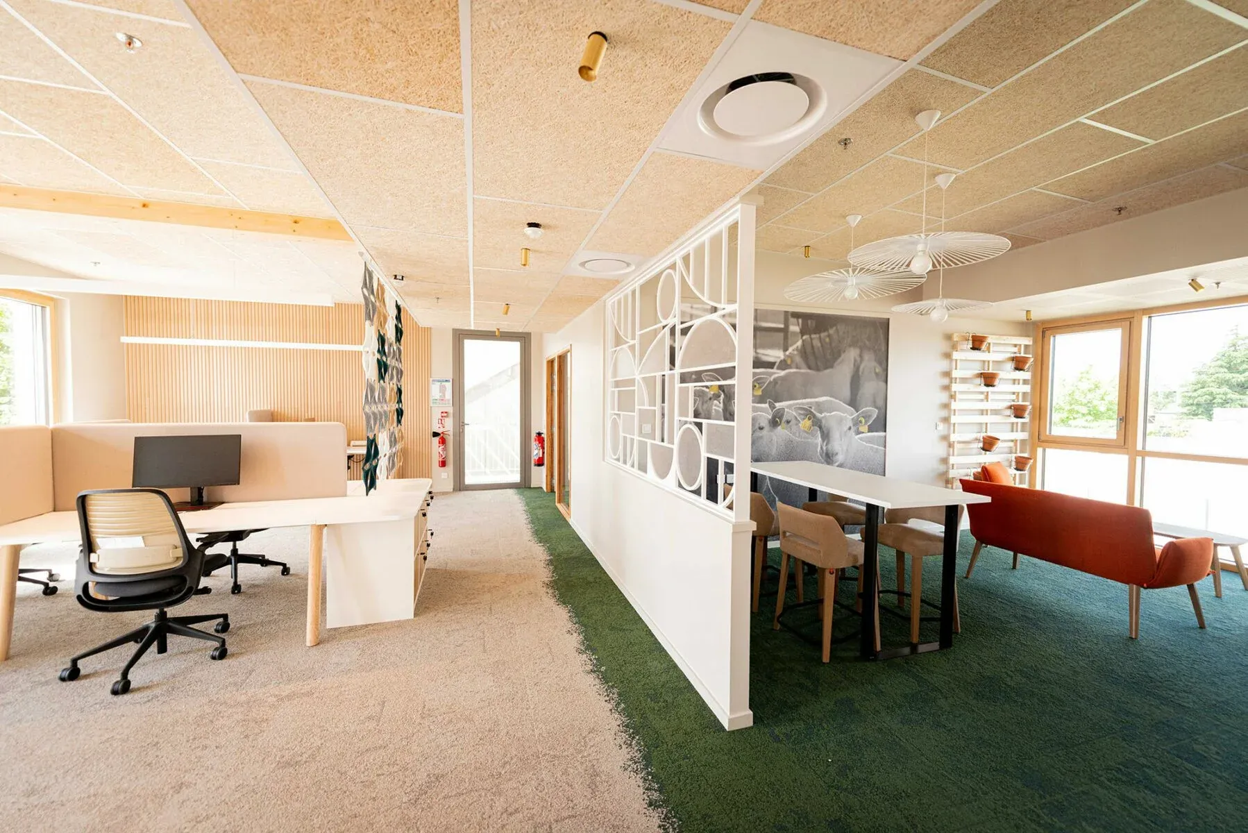 Atelier Loyer ARCHITECTE RENNES Atelier Loyer ARCHITECTE RENNES Bureaux AllFlex Vitre 13